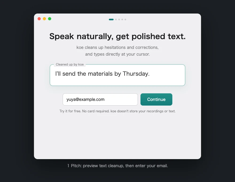 v2 (rejected) HTML prototype